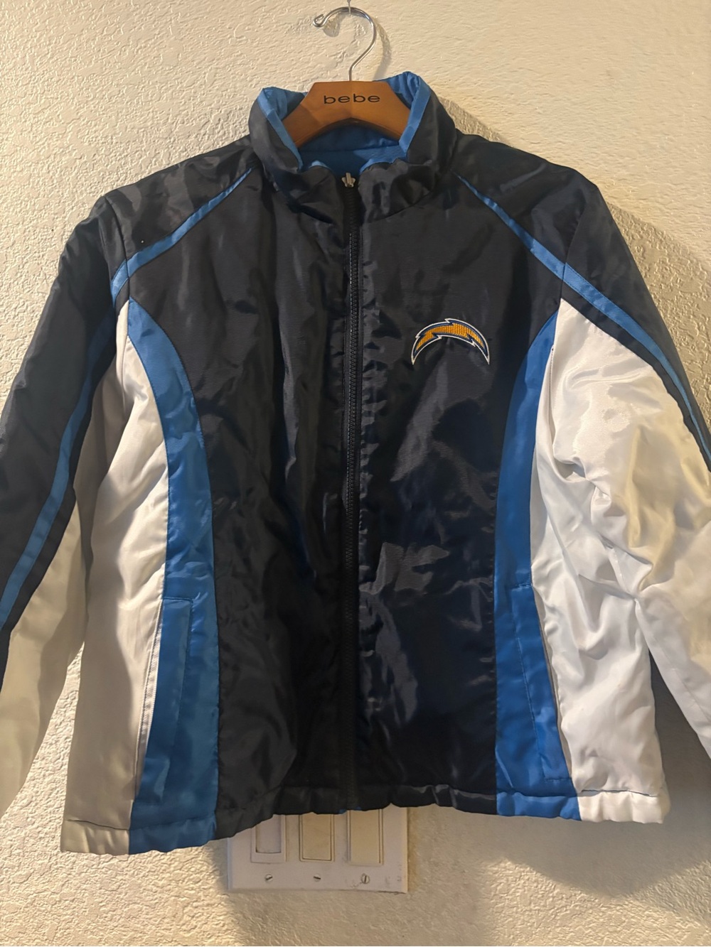 Navy, White & Blue Sport Windbreaker